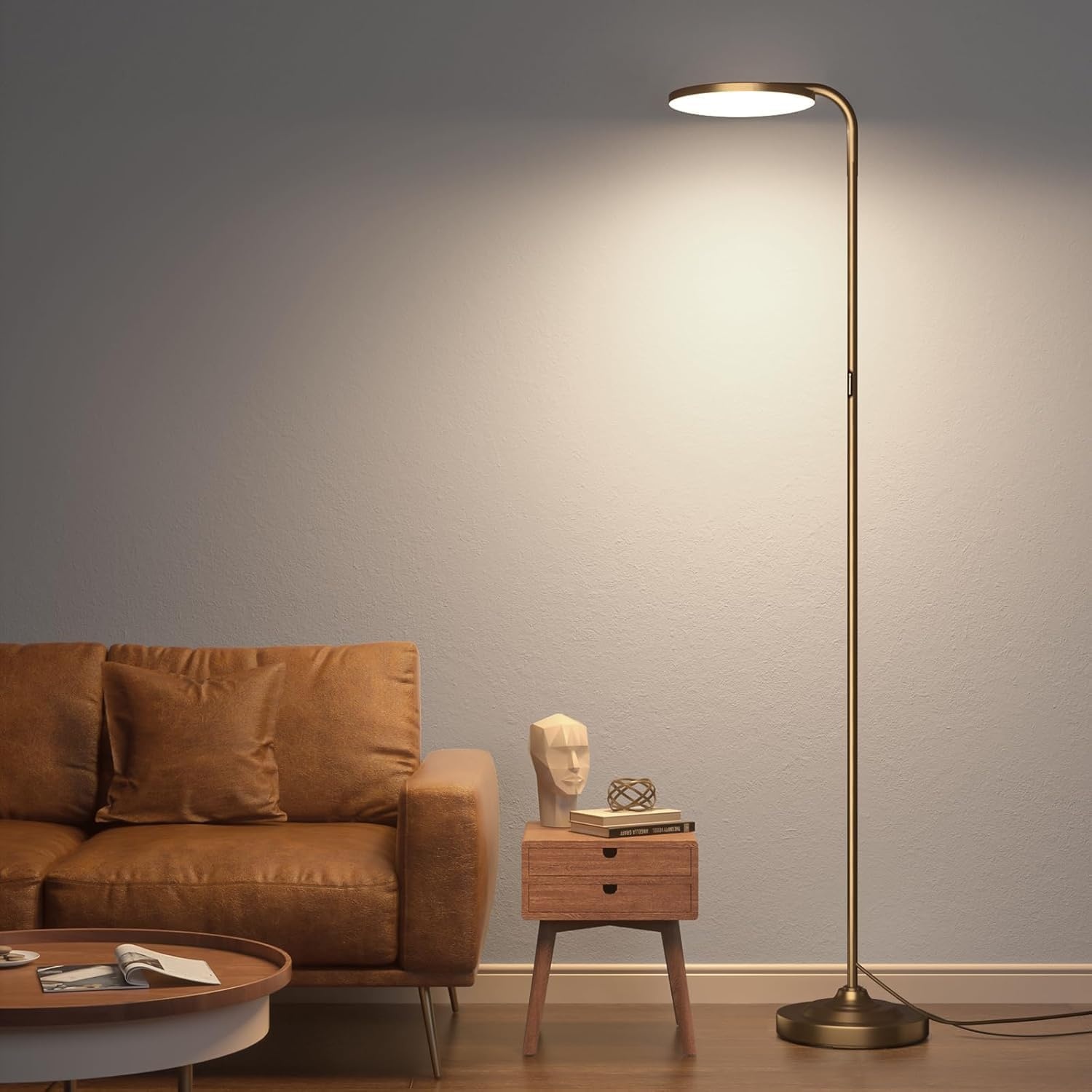Lampadaire LED Dimmable 175cm - Jusqu'à 34% de remise