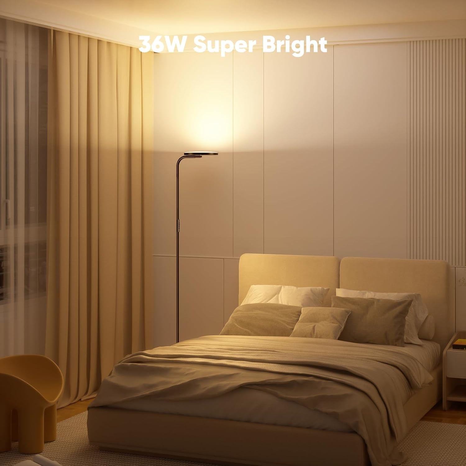 Lampadaire LED Dimmable 175cm - Jusqu'à 34% de remise