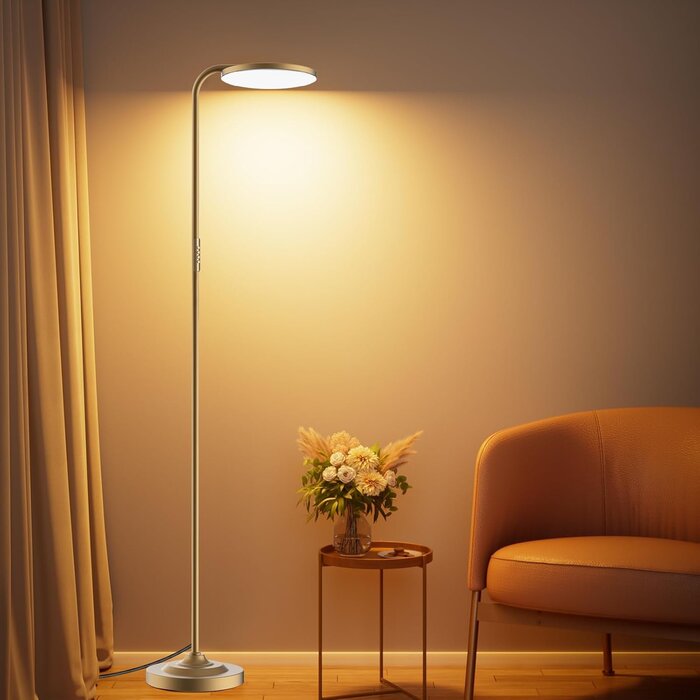 Lampadaire LED Dimmable 175cm - Jusqu'à 34% de remise