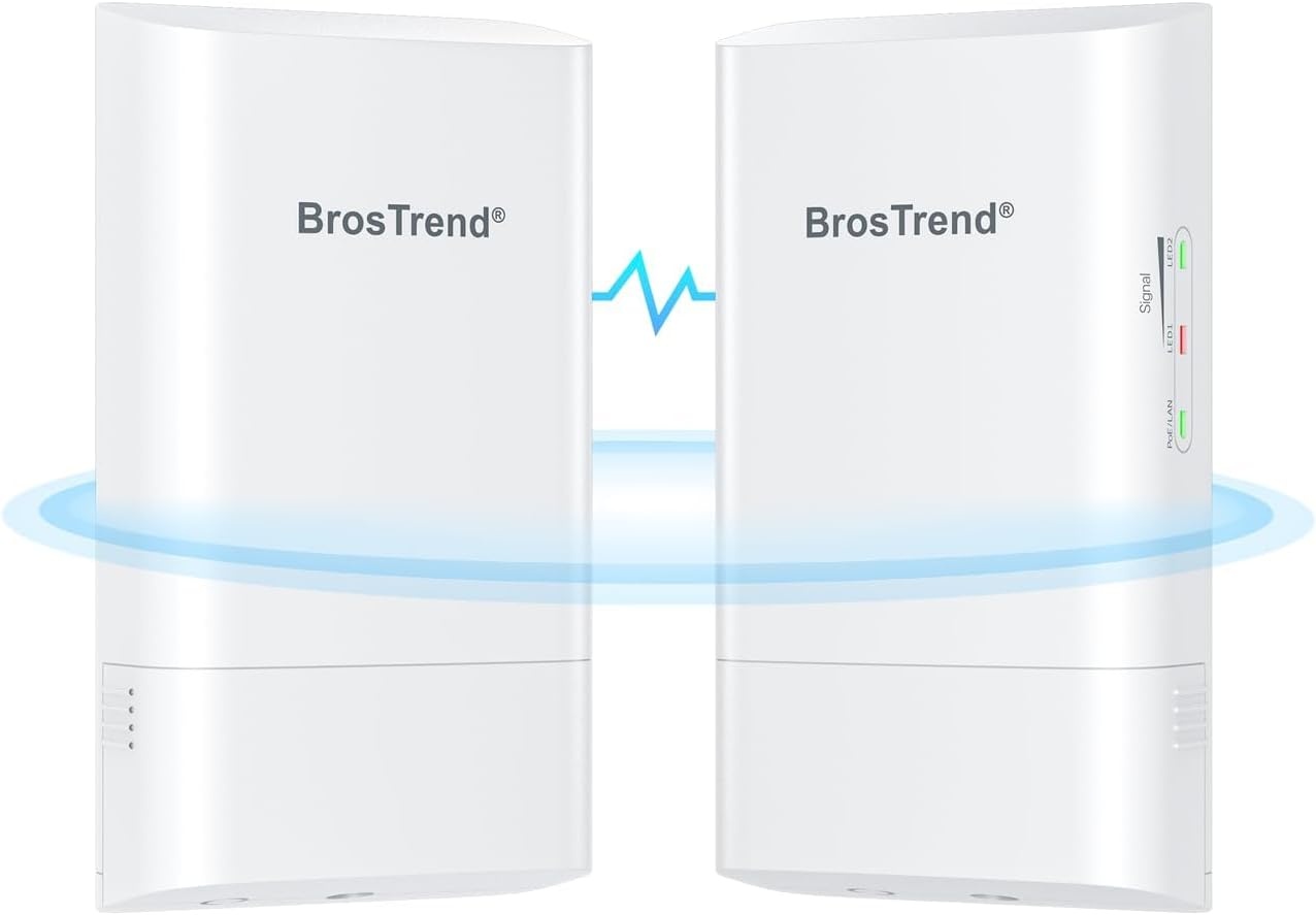 Pont WiFi extérieur 5GHz 867 Mbps jusqu'à 1km - Jusqu'à 34% de remise