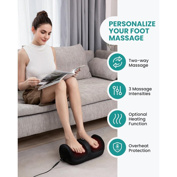 Appareil de massage Shiatsu polyvalent - Jusqu'à -32% sur nos modèles outlet