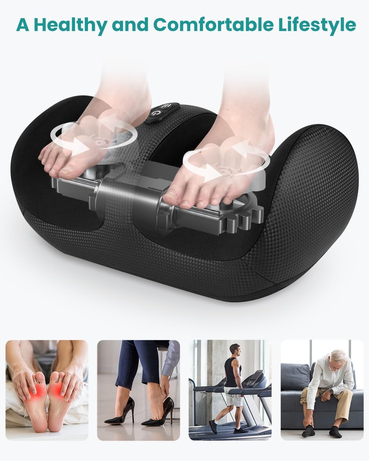 Appareil de massage Shiatsu polyvalent - Jusqu'à -32% sur nos modèles outlet