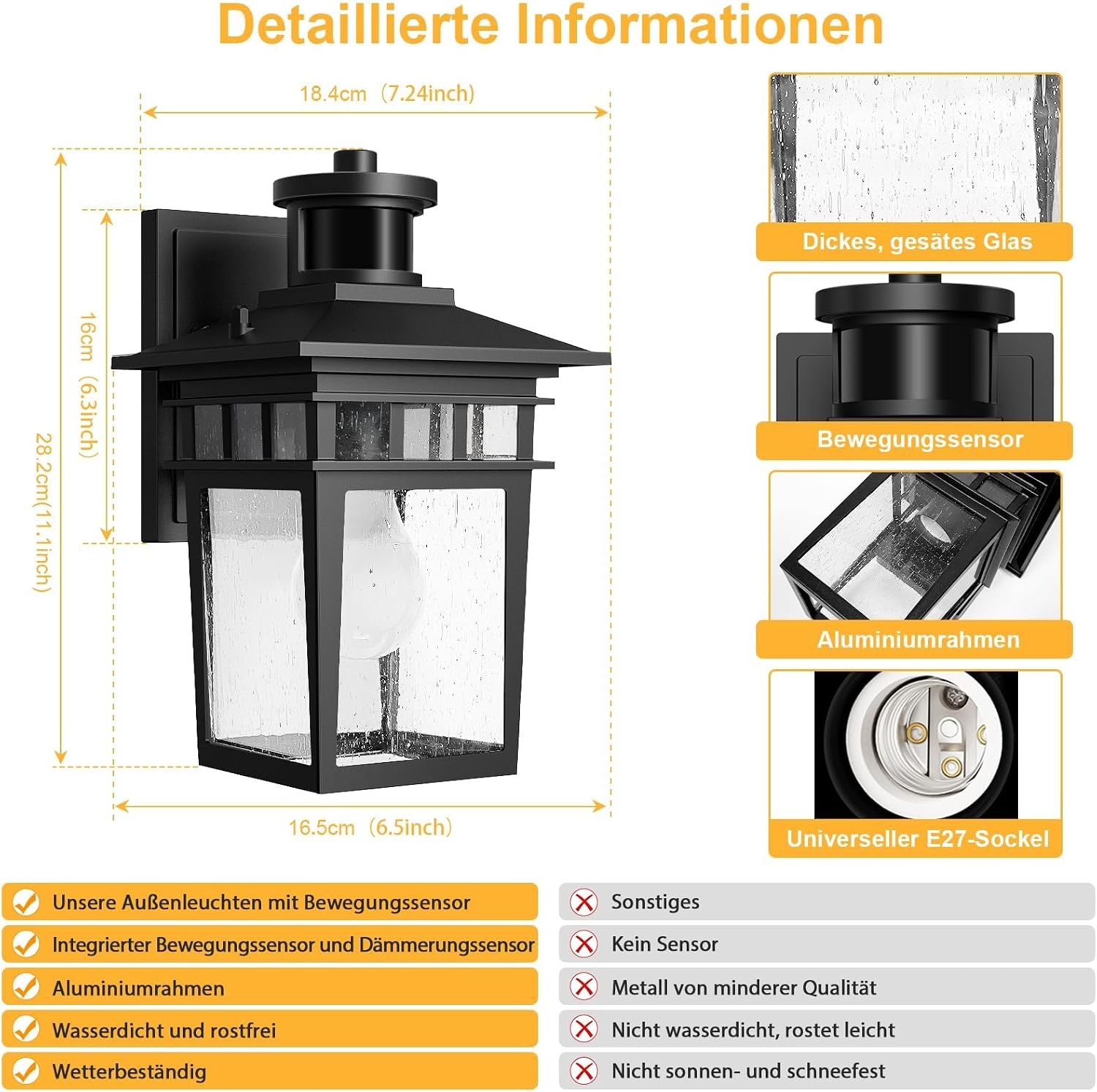 Applique Murale Extérieure Intelligente - Jusqu'à -31% de remise