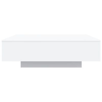 Vidaxl Table Basse LED 100x100 cm - Blanc - Jusqu'à -46%