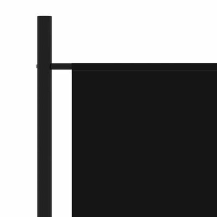 Vidaxl Paravent 3 panneaux 260x180 cm Noir - Jusqu'à -46% sur l'outlet