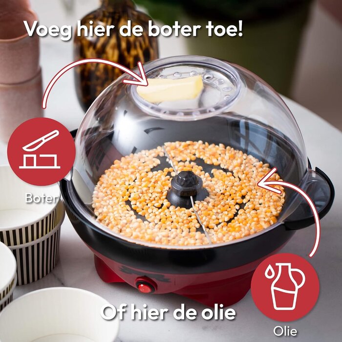 Machine à popcorn électrique 5L - Jusqu'à 33% de réduction