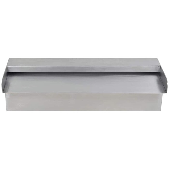 Vidaxl Cascade de piscine rectangulaire inox 30 cm - Jusqu'à 40% de remise