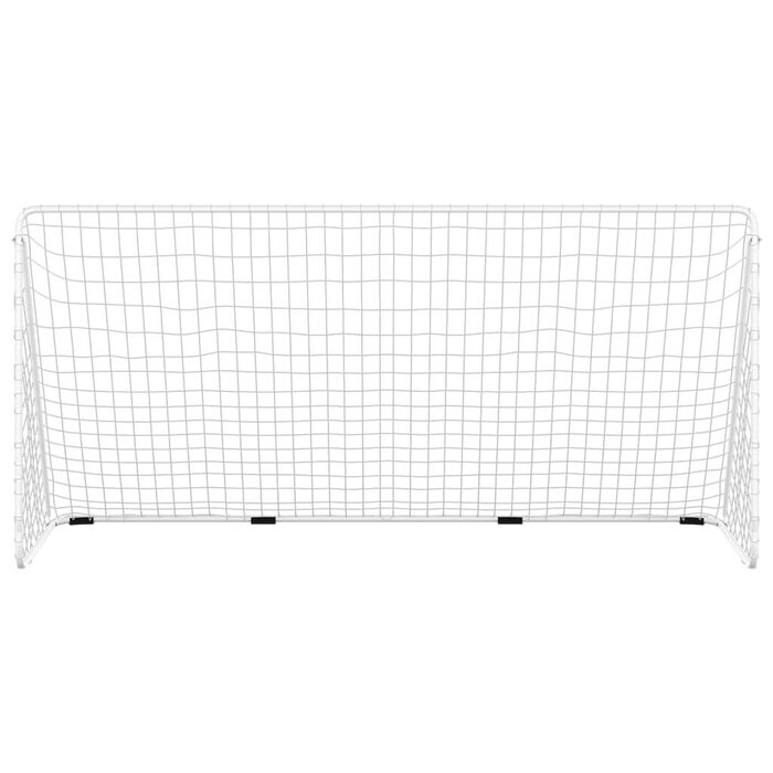 Vidaxl Cage de football en acier 366x122x182 cm - Jusqu'à -42%
