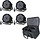 Lot de 4 Projecteurs LED RGB 72W - Jusqu'à 35% de remise