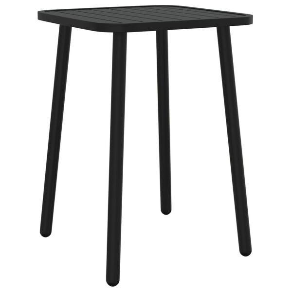 Vidaxl Table de jardin en acier anthracite 50x50x71 cm - Jusqu'à -34%
