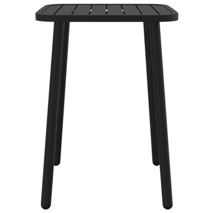 Vidaxl Table de jardin en acier anthracite 50x50x71 cm - Jusqu'à -34%