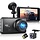 Dashcam 2,5K avant et arrière avec capteur Sony - Jusqu'à 35% de réduction