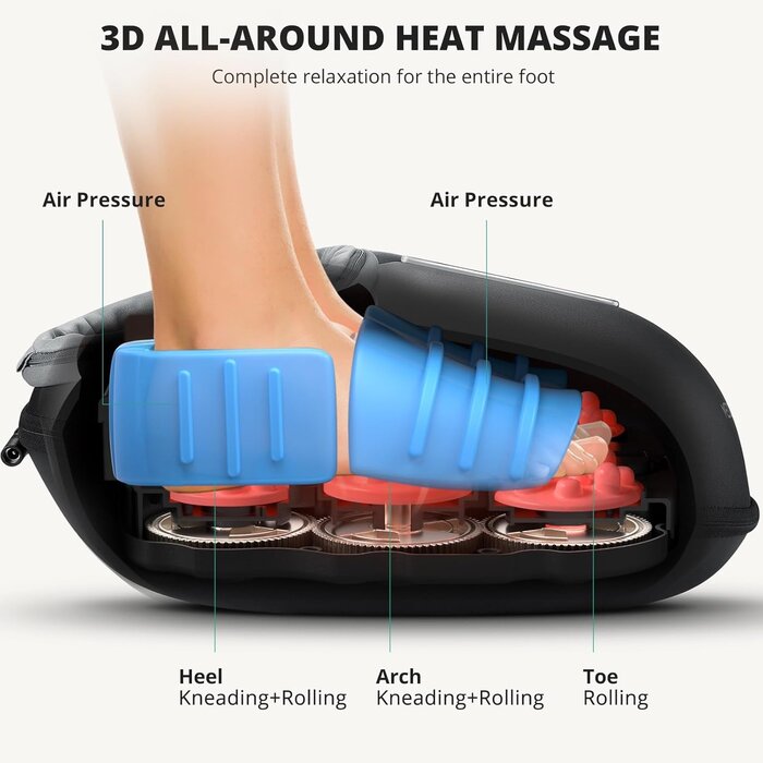 Appareil de Massage Shiatsu pour Pieds - Jusqu'à -34% sur une sélection