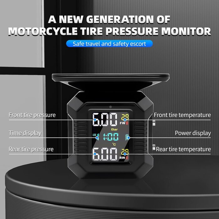 Système TPMS moto sans fil solaire : jusqu'à 32% de remise