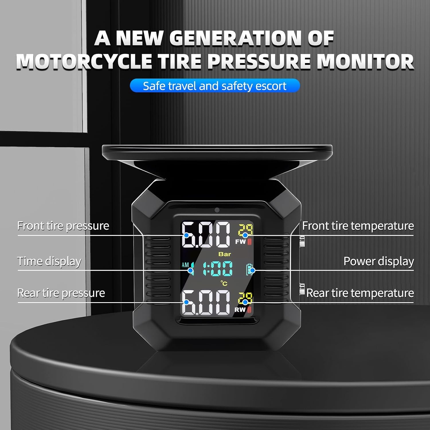 Système TPMS moto sans fil solaire : jusqu'à 32% de remise