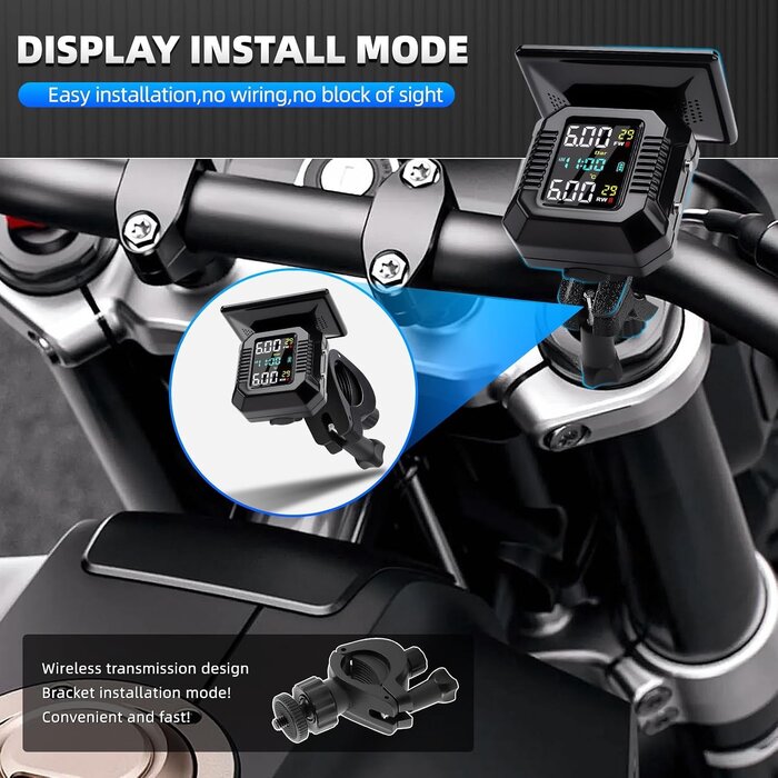 Système TPMS moto sans fil solaire : jusqu'à 32% de remise