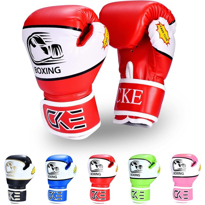 Gants de Boxe pour Enfants - Rouge - Jusqu'à -30% sur notre sélection