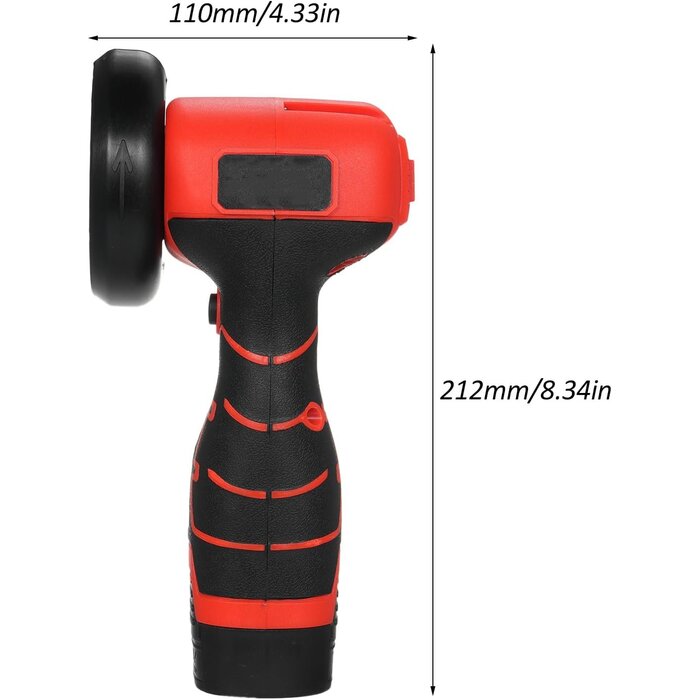 Meuleuse d'angle sans fil 16,8V - Kit complet, jusqu'à -33%