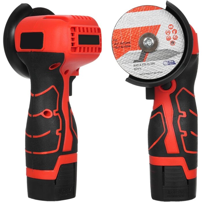 Meuleuse d'angle sans fil 16,8V - Kit complet, jusqu'à -33%
