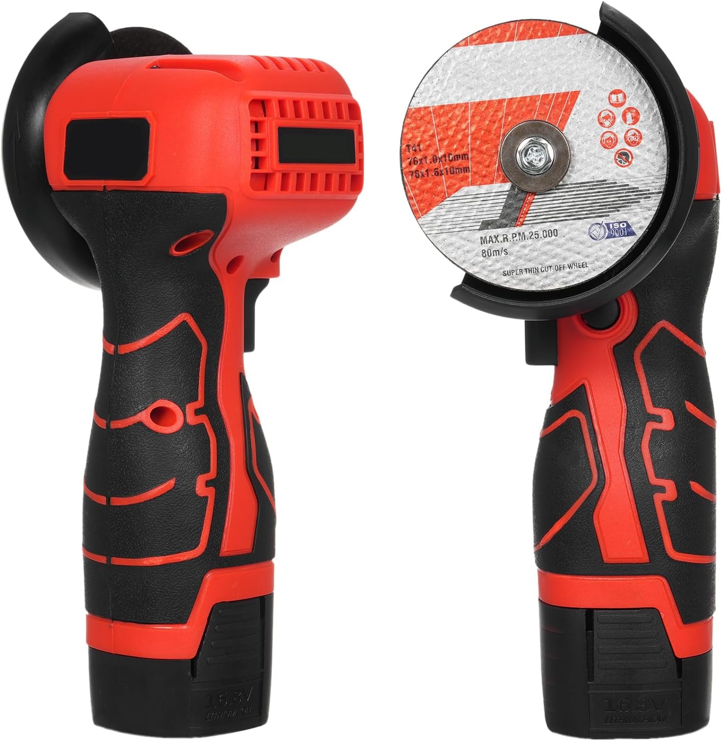 Meuleuse d'angle sans fil 16,8V - Kit complet, jusqu'à -33%