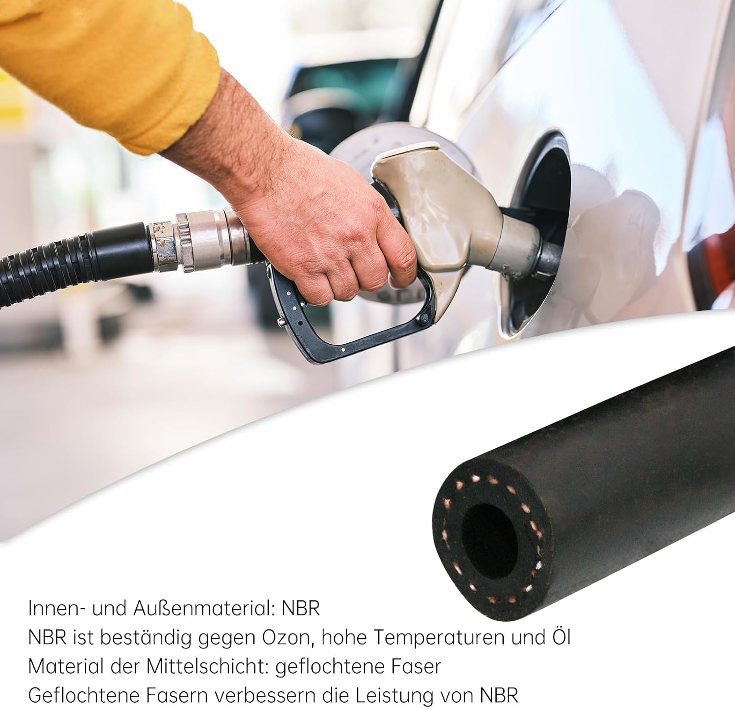 Durite de carburant NBR 16 mm 6m : -28% sur cette solution robuste