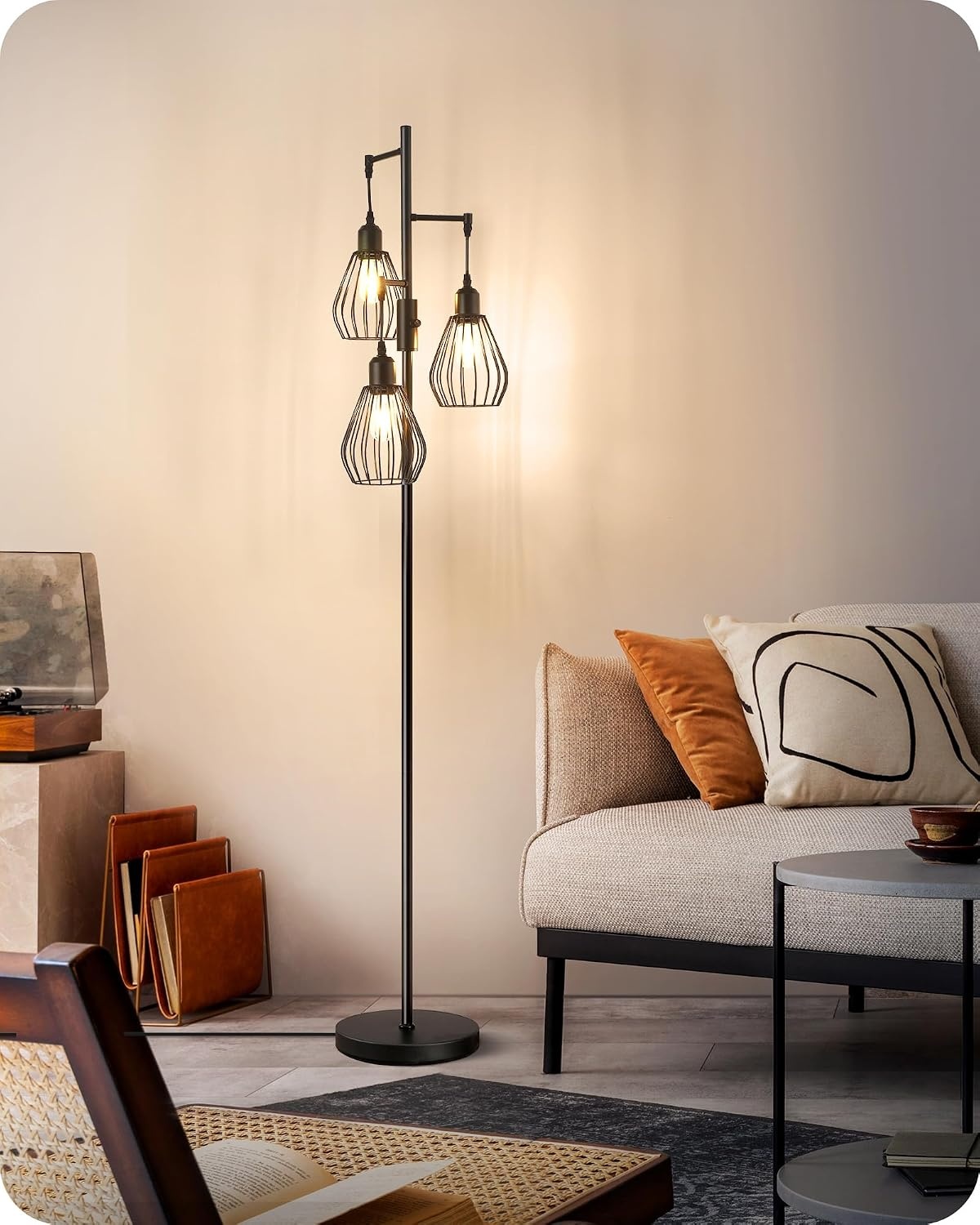 Lampadaire Industriel 3 Têtes Dimmable - Jusqu'à -34%