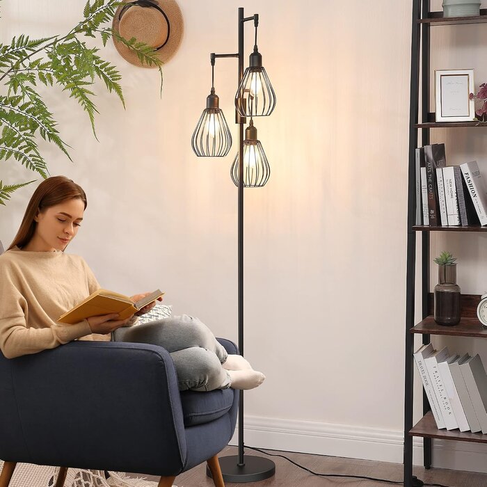 Lampadaire Industriel 3 Têtes Dimmable - Jusqu'à -34%