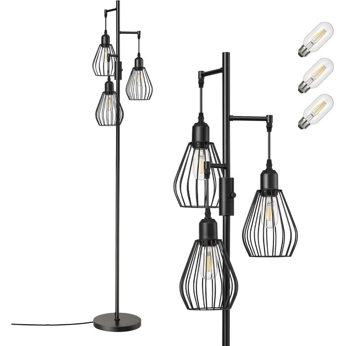 Lampadaire Industriel 3 Têtes Dimmable - Jusqu'à -34%
