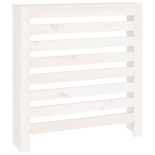 Vidaxl Cache-radiateur en pin massif blanc - Jusqu'à -39%