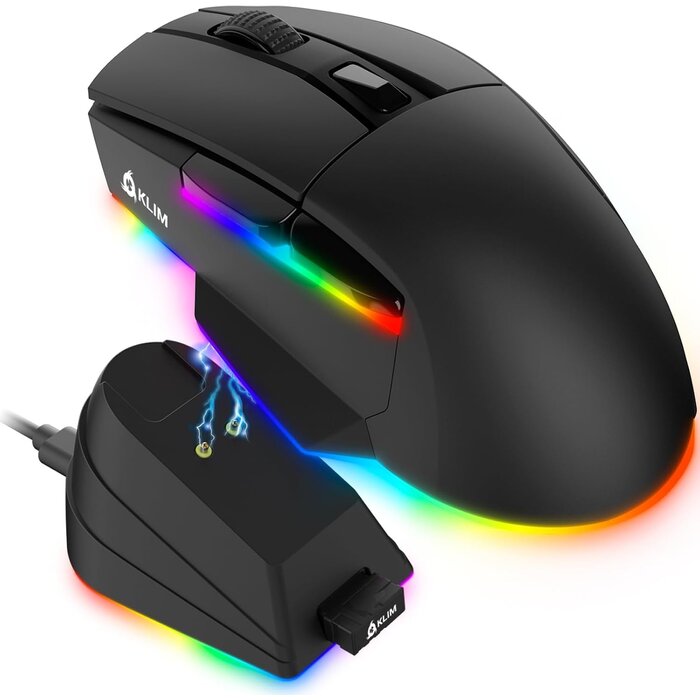 Souris gaming sans fil 12000 DPI RGB - Jusqu'à 33% de remise