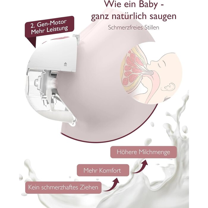 Tire-lait électrique mains libres double - Jusqu'à 30% de remise