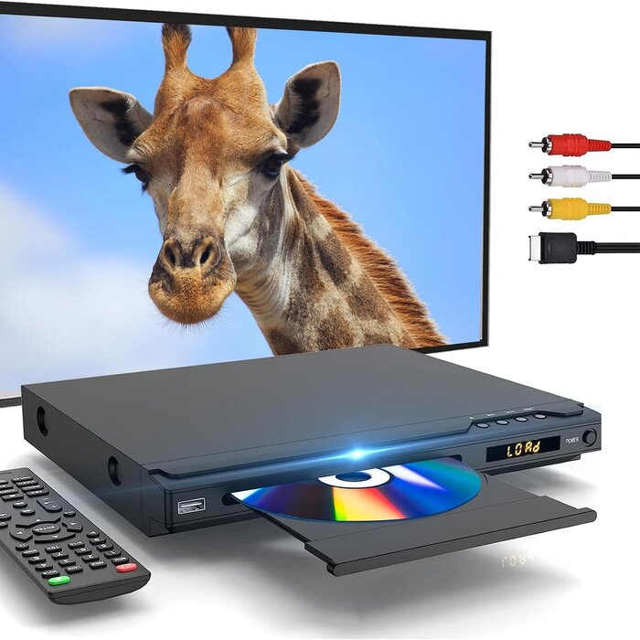Lecteur DVD/CD HD 1080P avec Karaoké - Jusqu'à 33% de remise