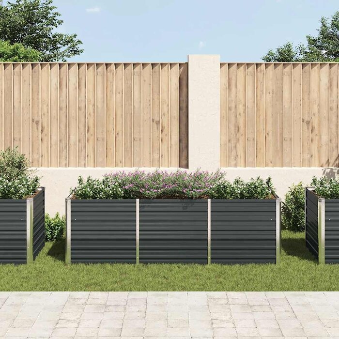 Vidaxl Bac à fleurs surélevé XXL 240x80cm - Jusqu'à -34%