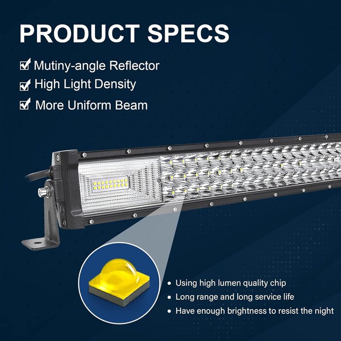 Barre Lumineuse LED 42" 540W - Jusqu'à 34% de remise - État outlet