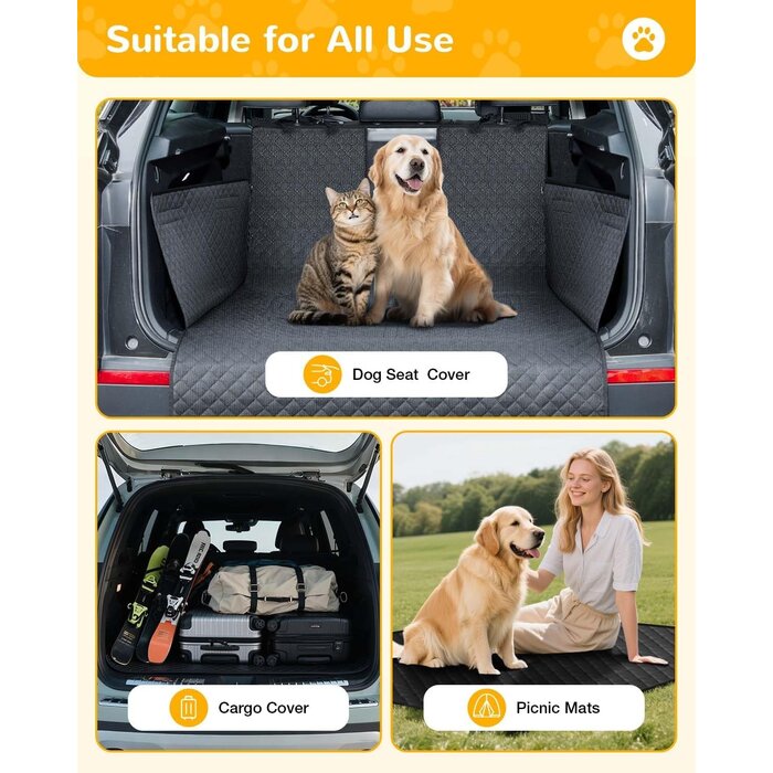 Housse de protection coffre SUV pour chien - Jusqu'à -28% sur votre achat