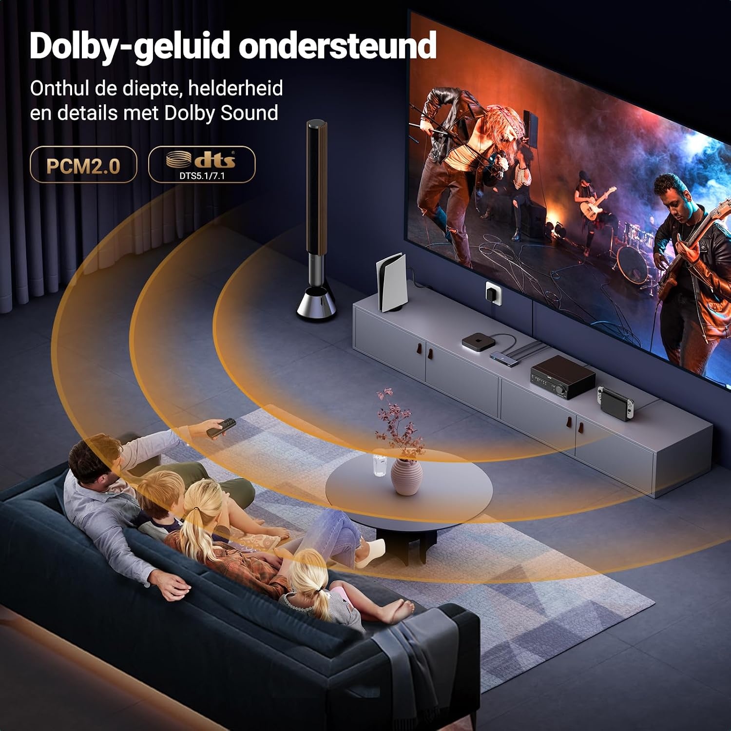 Commutateur HDMI 5 vers 1 8K/4K 240Hz - Jusqu'à -29% sur votre équipement