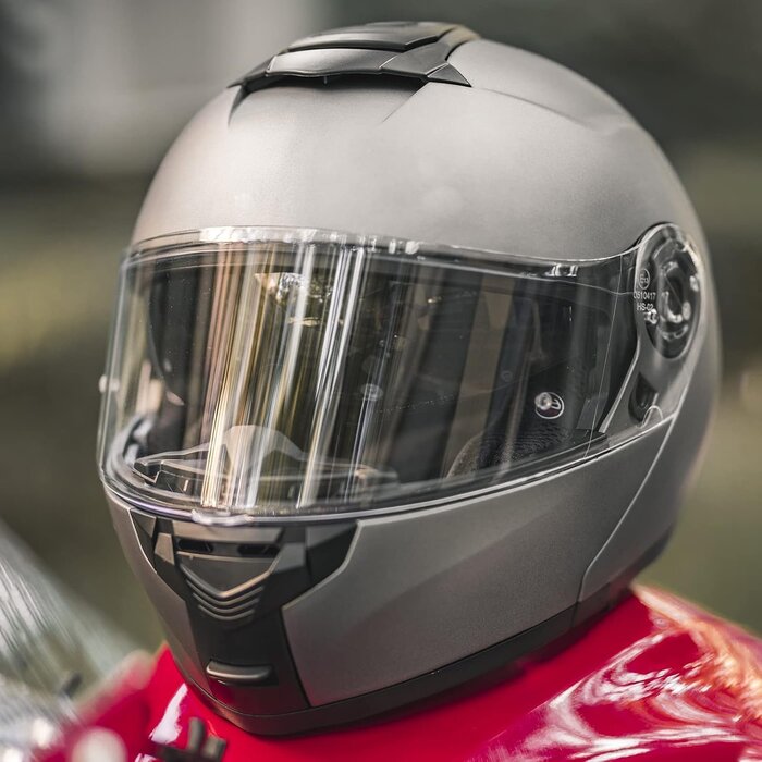 Casque Moto Modulable Gris XL - Jusqu'à -34% de remise