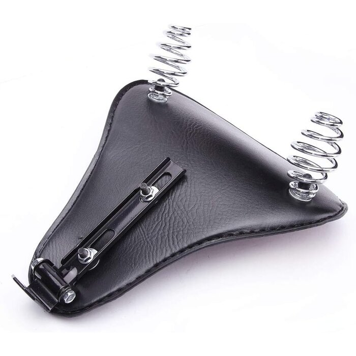 Selle solo moto style Bobber - Cuir synthétique - Jusqu'à -33% de remise