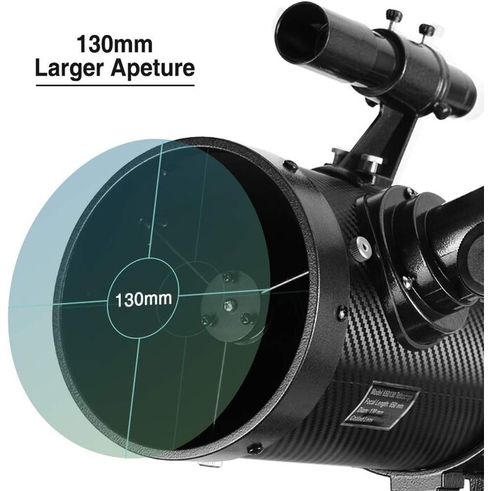 Télescope Newton 130EQ : Explorez le ciel avec jusqu'à 30% de remise