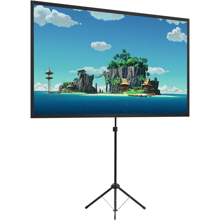 Écran de projection portable 80 pouces avec trépied - Jusqu'à -34% de remise