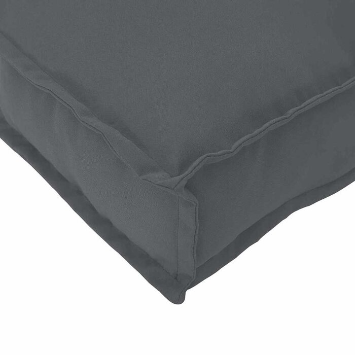 Vidaxl Coussin pour palette 70x70cm Anthracite - Jusqu'à -33% sur l'outlet