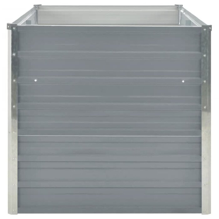 Vidaxl Jardinière surélevée en acier galvanisé - 160x80cm - Jusqu'à -33%