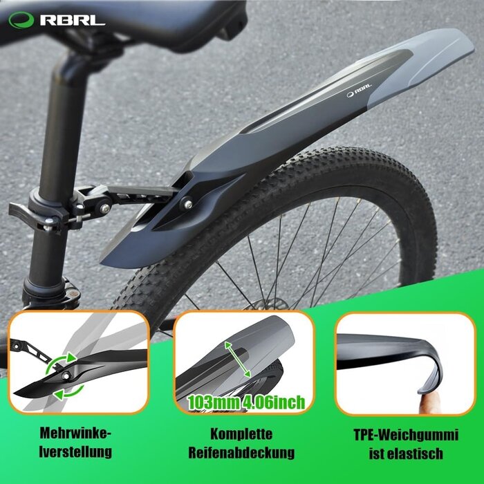 Kit garde-boue universel 29" VTT - Jusqu'à -31% sur votre équipement