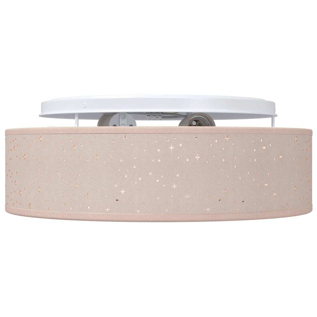 Plafonnier en tissu taupe 38cm - Jusqu'à -33% sur l'outlet