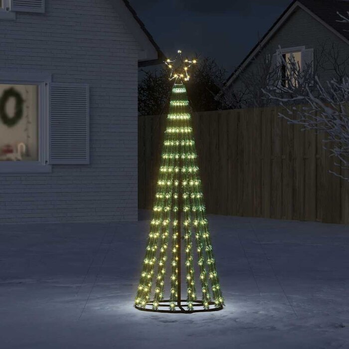 Vidaxl Sapin de Noël lumineux 180 cm - 275 LED - Jusqu'à 34 % de réduction