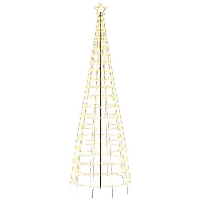 Vidaxl Sapin de Noël lumineux 300cm - 570 LED - Jusqu'à -80%