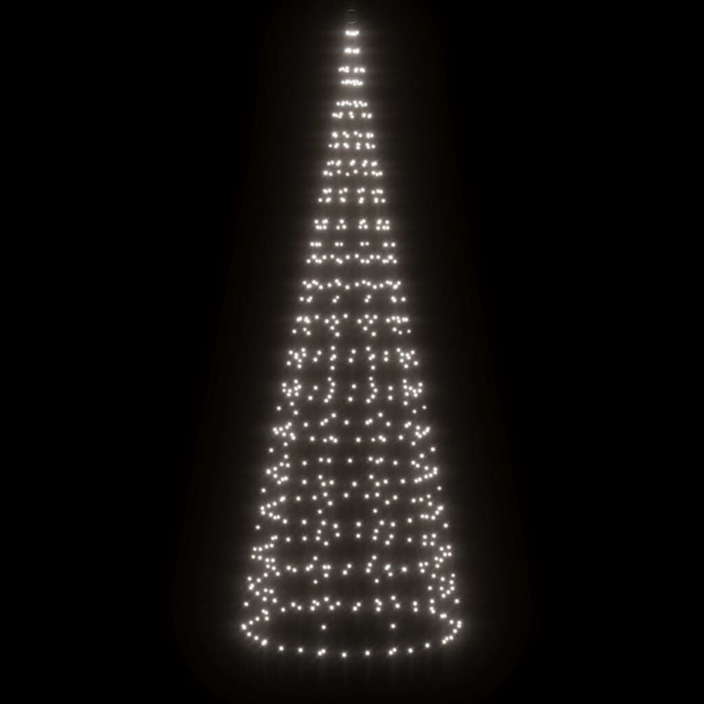 Vidaxl Sapin de Noël lumineux 300cm, 550 LED - Jusqu'à -77% sur votre déco extérieure
