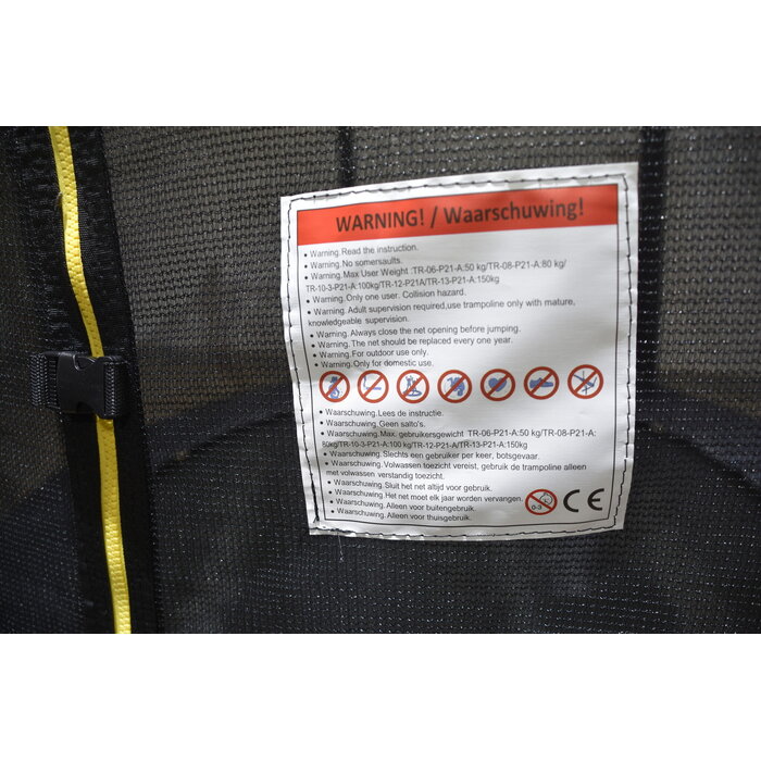 Viking Choice Trampoline de jardin 183 cm avec filet de sécurité - Jusqu'à 28% de remise