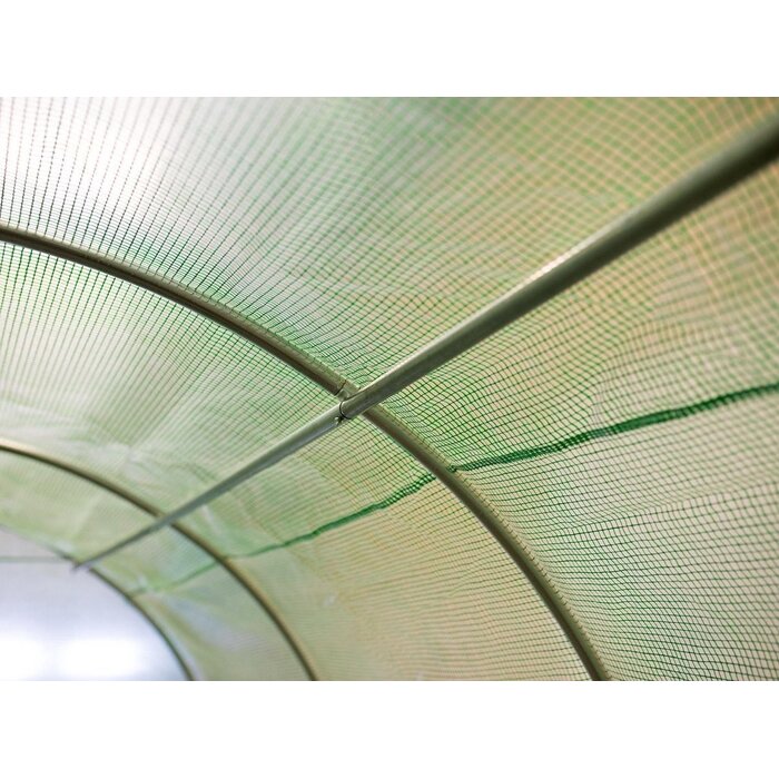 Viking Choice Serre de jardin tunnel 6m2 - Cadre galvanisé - Jusqu'à 30% de remise
