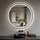 Miroir LED rond 80 cm, Bluetooth & Anti-buée - Jusqu'à -35% en Outlet